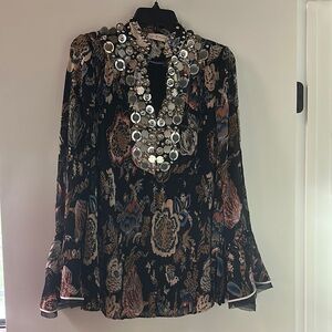 Tory Burch Embellished Tunic